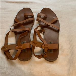 Steve Madden Leather Sandals